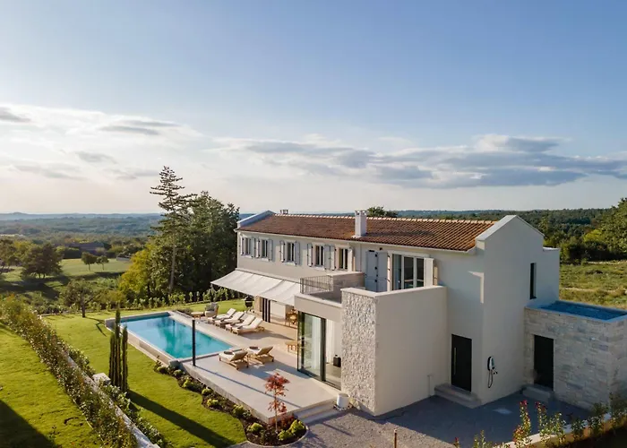 Zeleni Mir - Stunning Sunset & Seaview Villa *