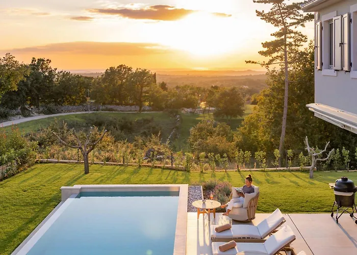 Zeleni Mir - Fantastic Sunset & Seaview Villa